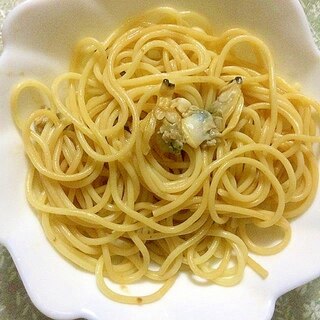 あさりのパスタ柚子胡椒風味